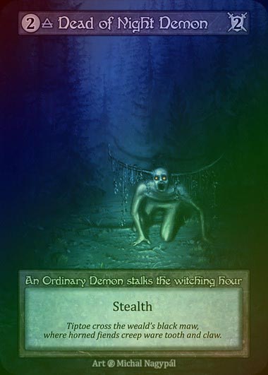 【FOIL】[Air] Dead of Night Demon [beta-Ordinary]